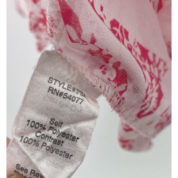 CAbi Women's Coquette Geometric Floral Sheer Top Blouse Size XL‎ Preppy Career - Picture 7 of 11